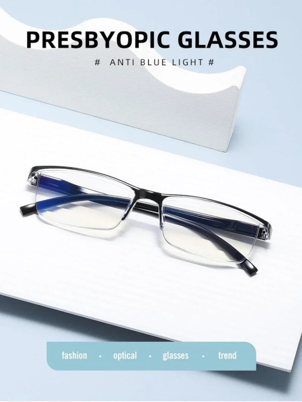 6 Pack Blue Light Blocking Reading Glasses for Men & Women - Stylish